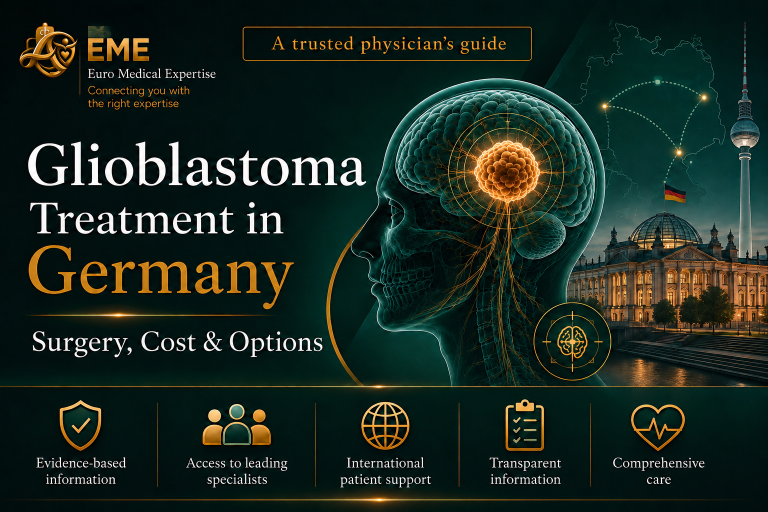 Glioblastoma treatment in Germany: surgery, costs and treatment options