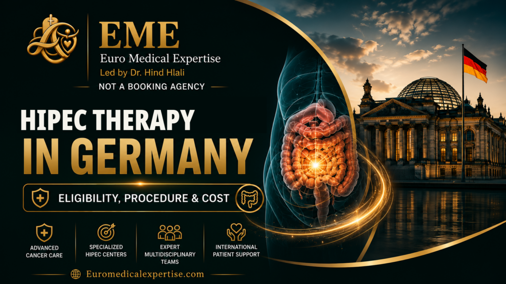 HIPEC therapy in Germany for selected patients with peritoneal malignancies, including cytoreductive surgery, eligibility assessment and cost planning.