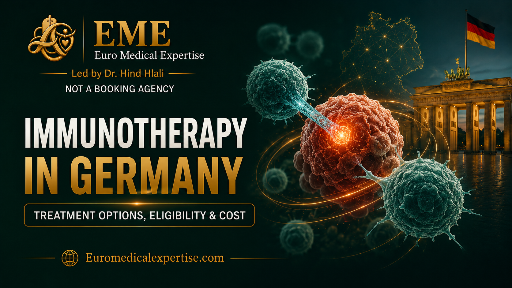 Immunotherapy in Germany for cancer treatment, eligibility and biomarker testing
