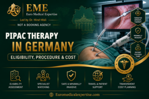 PIPAC Therapy in Germany: Eligibility, Procedure & Cost PIPAC Therapy in Germany for selected patients with peritoneal metastases using pressurized intraperitoneal aerosol chemotherapy.