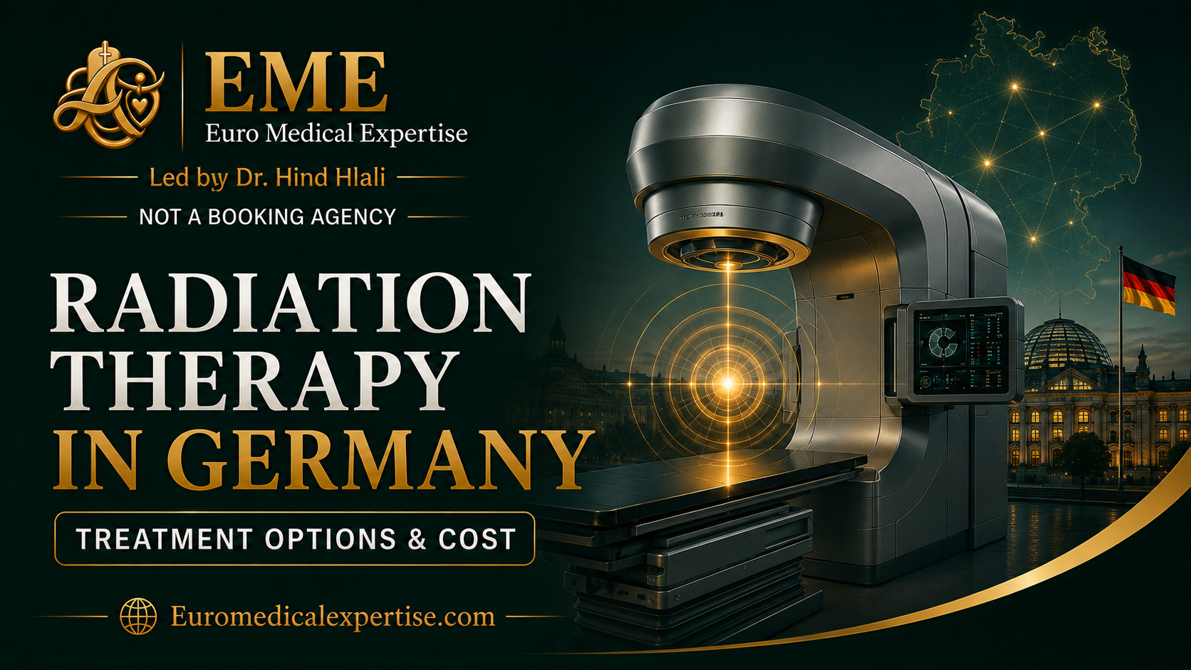 Radiation Therapy in Germany for cancer treatment, advanced techniques and cost.
