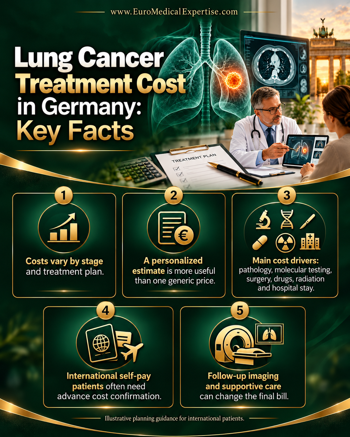 The Cost of Lung Cancer Treatment in Germany Key Facts