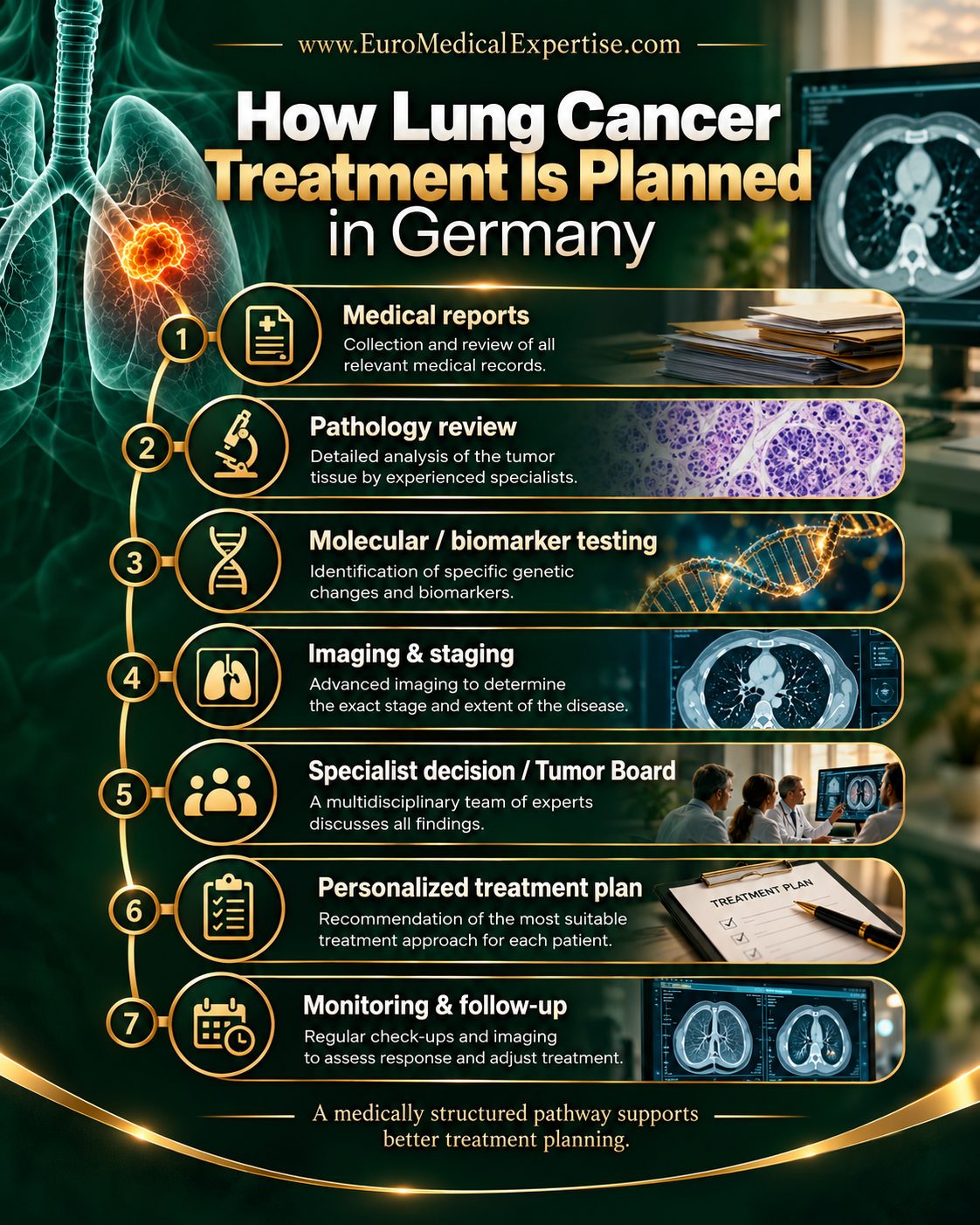How Lung Cancer Treatment Is Planned in Germany