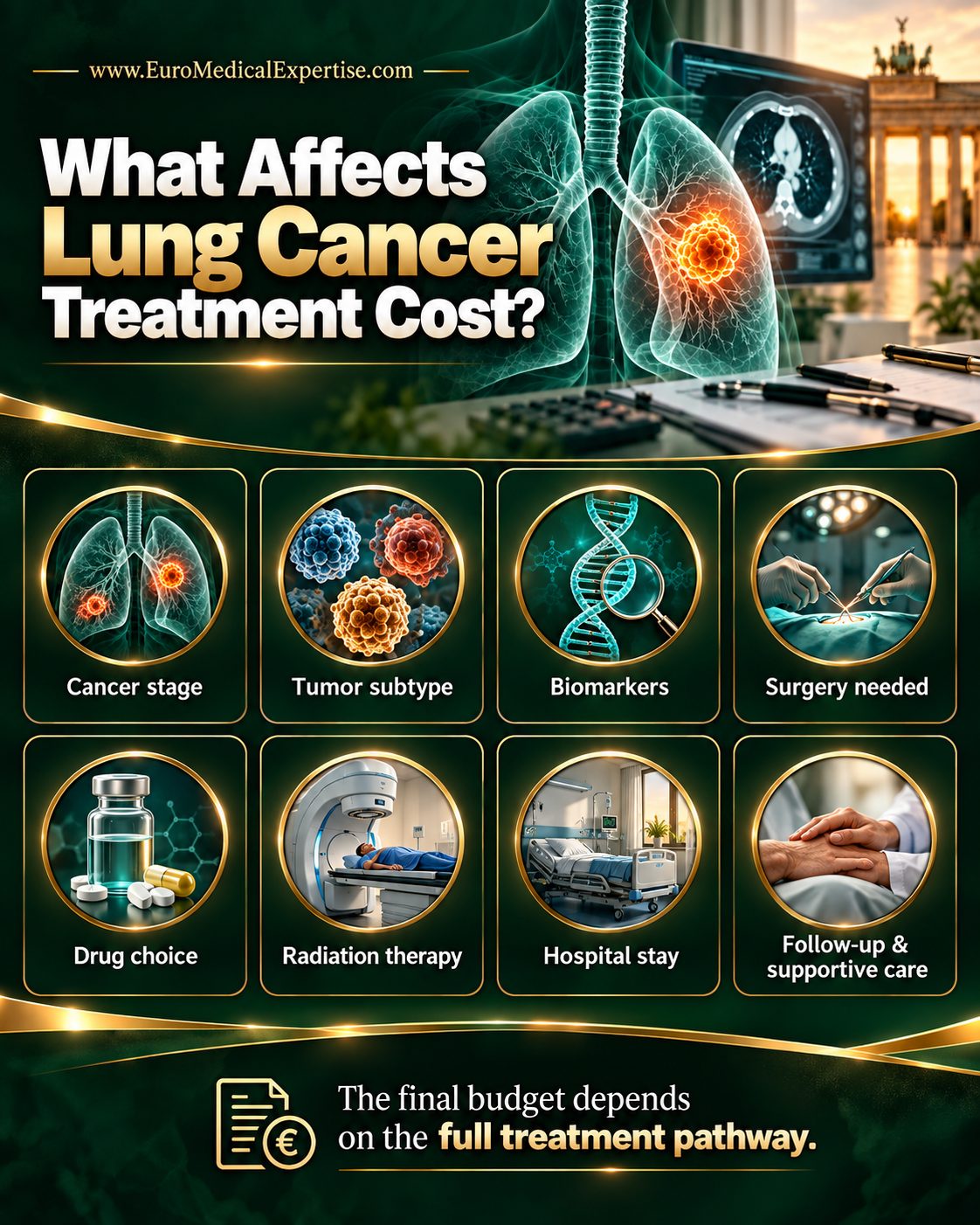 What Affects the Cost of Lung Cancer Treatment in Germany